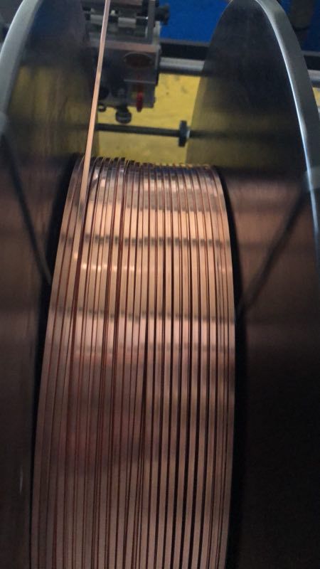 黄铜扁丝实力生产厂家 黄铜线压扁加工厂 T2 T3规格齐全