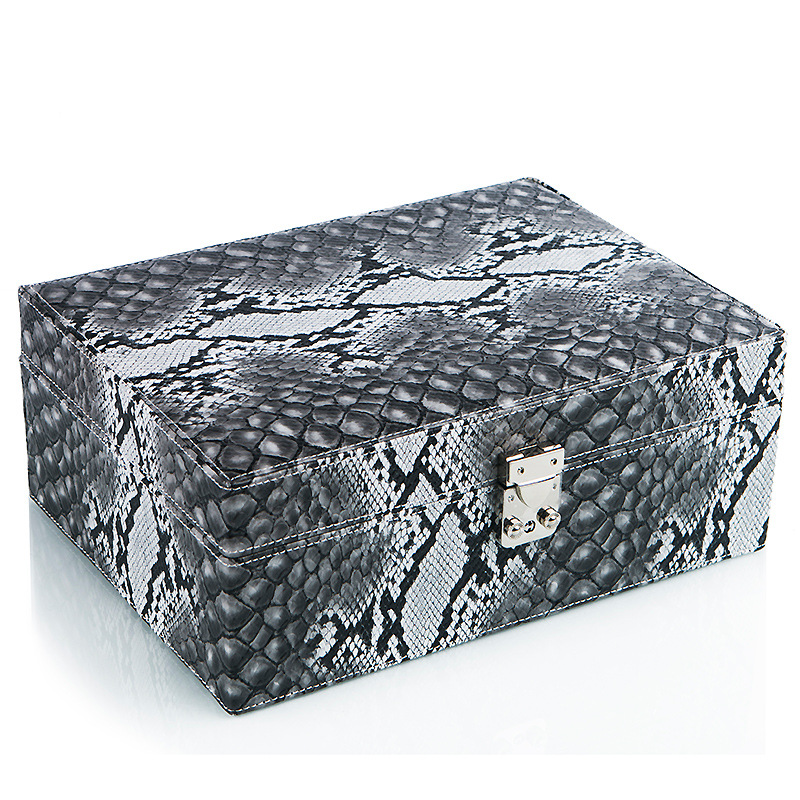 高希霸雪茄盒保湿盒实木雪松木雪茄盒蛇皮纹雪茄盒保湿盒全实木|ms