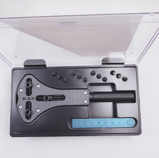 修表工具 BERGEON 2819-08 开表器 三脚表开 开底盖器 三爪开