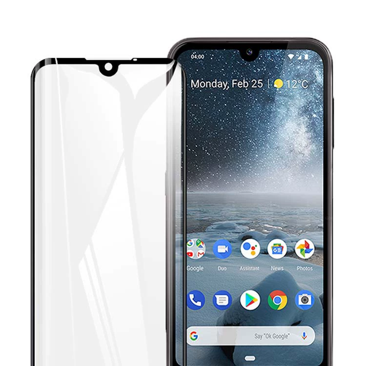 Подходит для Nokia 2.4 Silk Print полноэкранное стекло Nokia3.4 пленка двухслойная Nokia 5.4 полноэкранное стекло для мобильного телефона