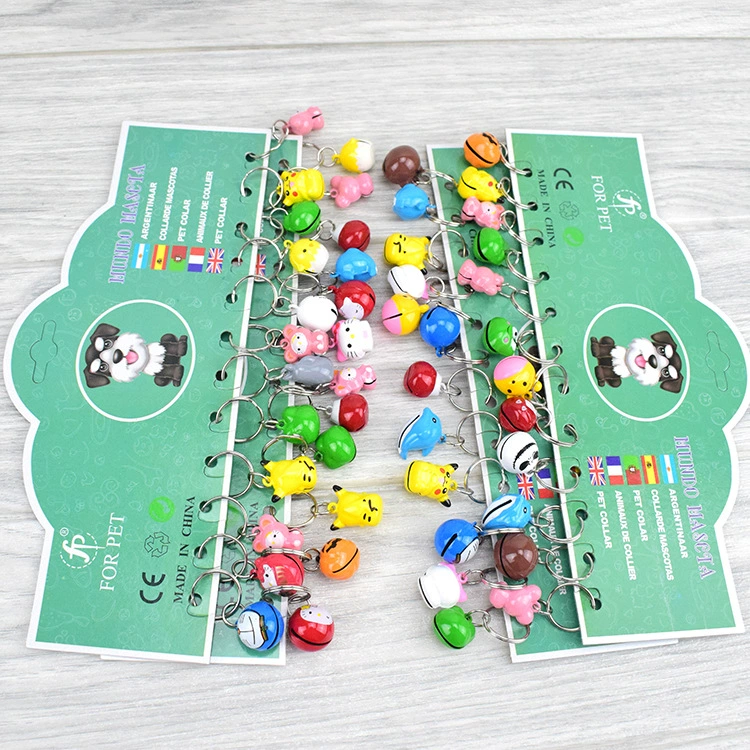 Фабрика прямые многоцветные аксессуары для кошек и собак маленький колокольчик кулон ювелирные изделия различные персонажи мультфильмов по желанию