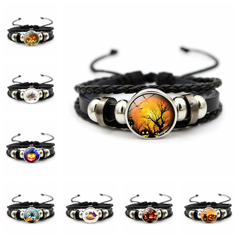 Bracciale di perle halloween accessorio gioiello fatto a mano_voghion.com