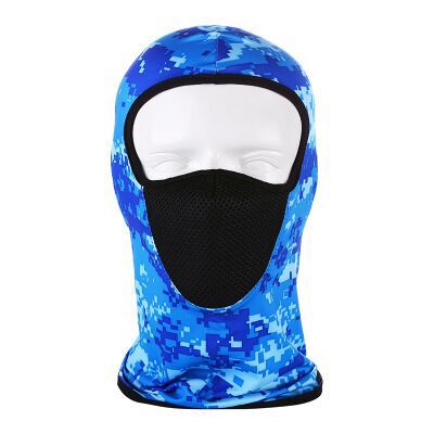 Cycling hood for men outdoor sports bicycle sun protection and dustproof mask hood for women mesh breathable mask hood