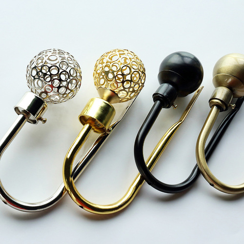 European style curtain hooks, wall hooks, fashionable curtain hooks, wall hook accessories, hooks for hanging curtains without hanging ball straps