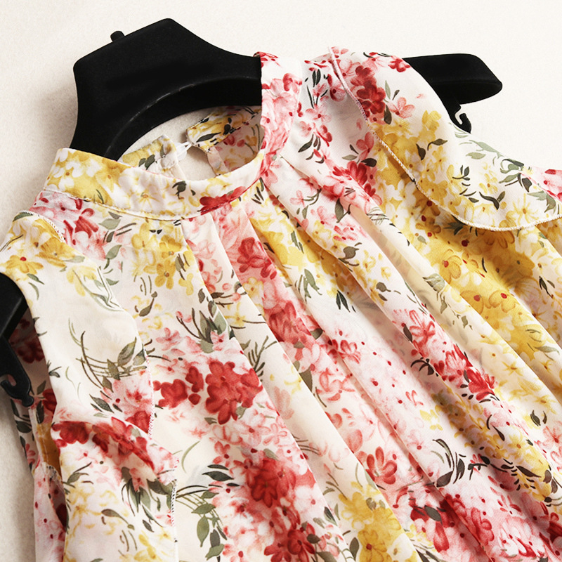 Costume femme SPLIT en Mousseline - Ref 3334191 Image 3