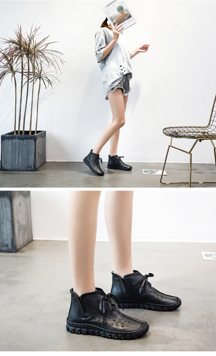 Bottes femme en En cuir - Ref 3354850 Image 24