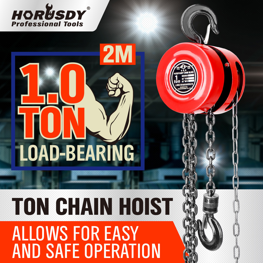 电动吊机葫芦1吨3米通手拉环链电动葫芦链条 倒链提升机电动吊链