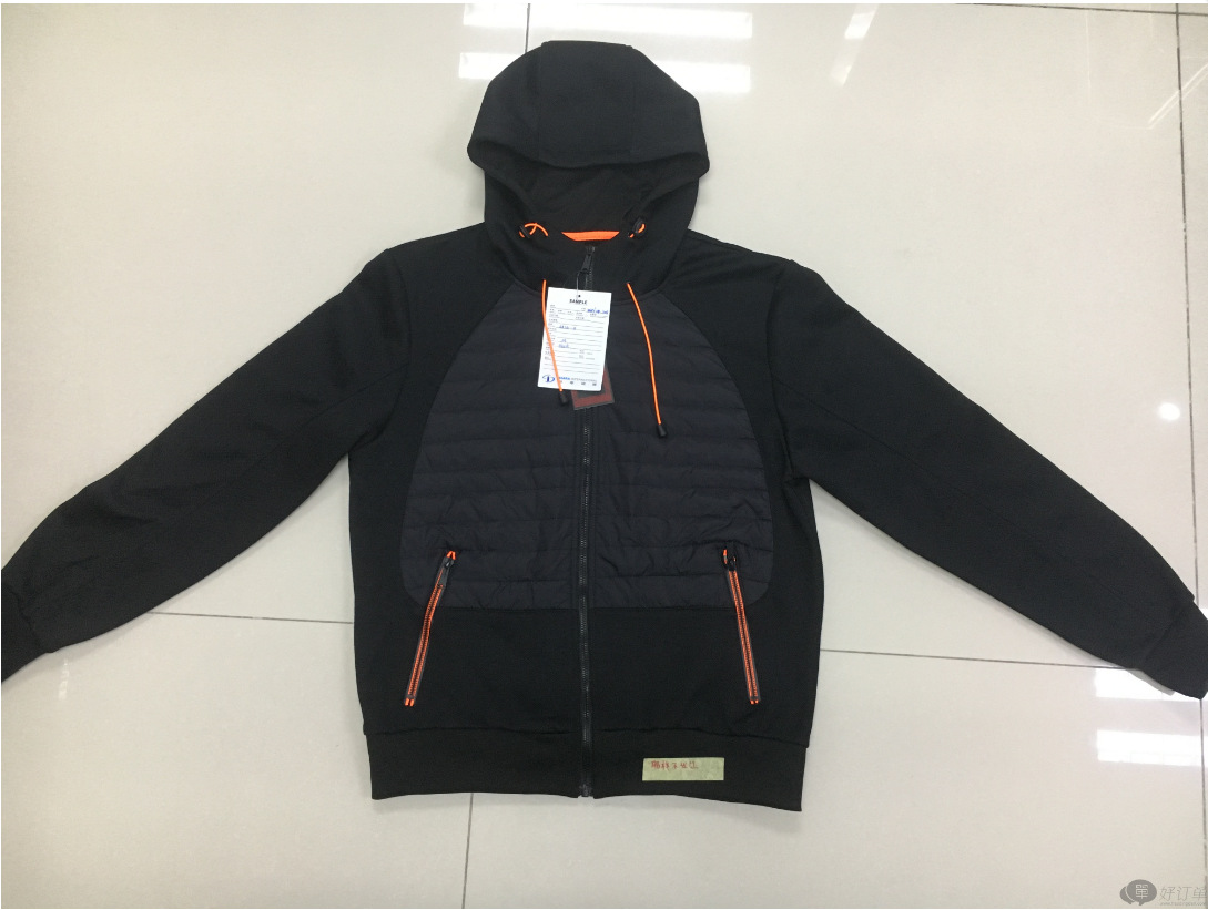 Knitting factory Customized pure cotton zipper Sweater man Plush Cotton Sweatshirt Foreign trade Sweater Customize
