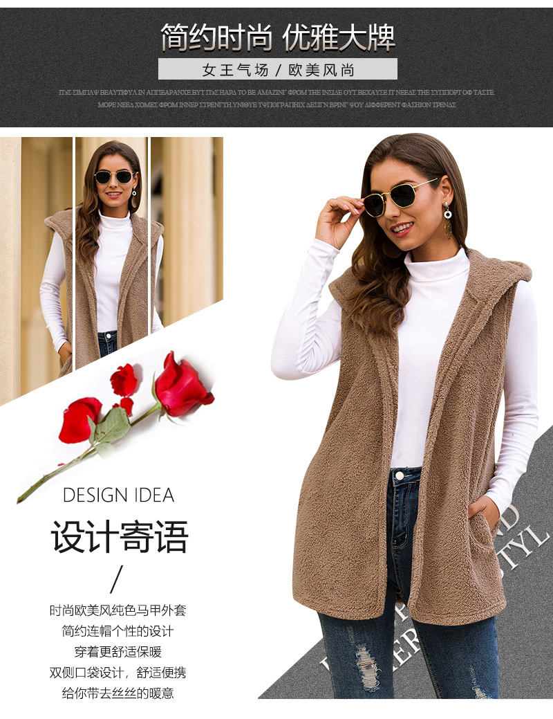Gilet femme en coton - Ref 3434670 Image 10