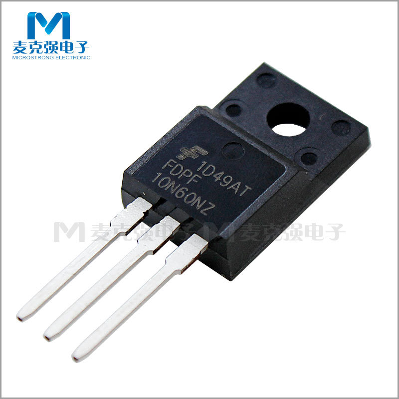 国产直插场效应管MOS管FDPF10N60NZ TO-220F 10N60全新现货N沟道