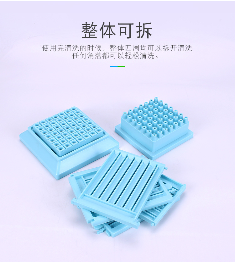 Portadores de carne herramientas de barbacoa al por mayor 49 cadenas de pinchos de carne azul y verde multi-pieza portadores de carne pinchos artefacto