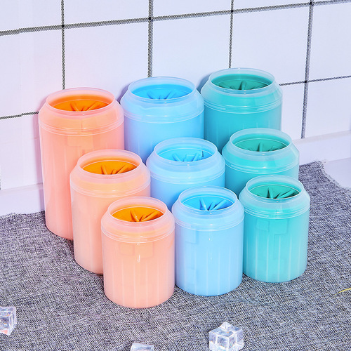 Pet supplies wholesale new pet foot washing cup dog foot washing silicone dog foot washing paw cup manufacturer 6