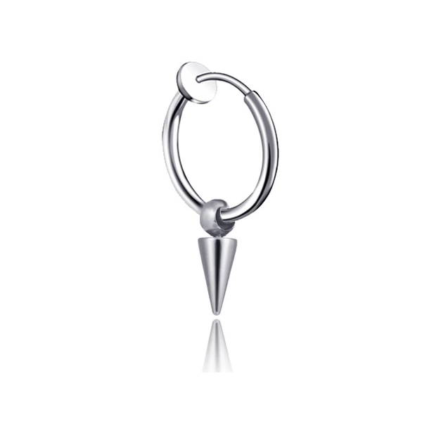 Short steel ear clips