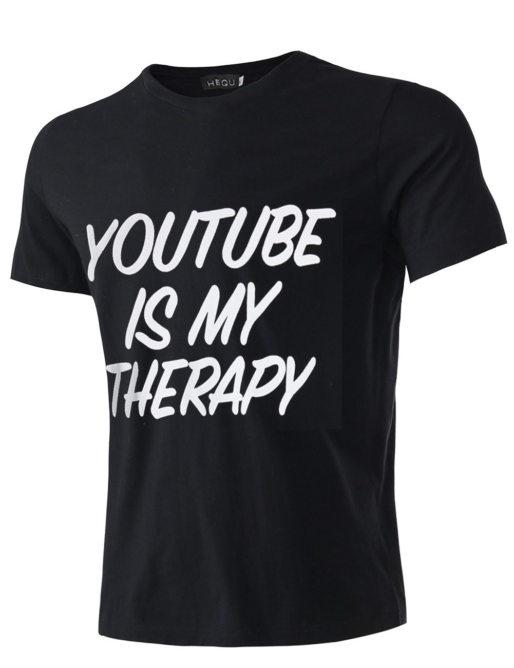 T-shirt en coton hommes et femmes Youtube - Ref 3423542 Image 4