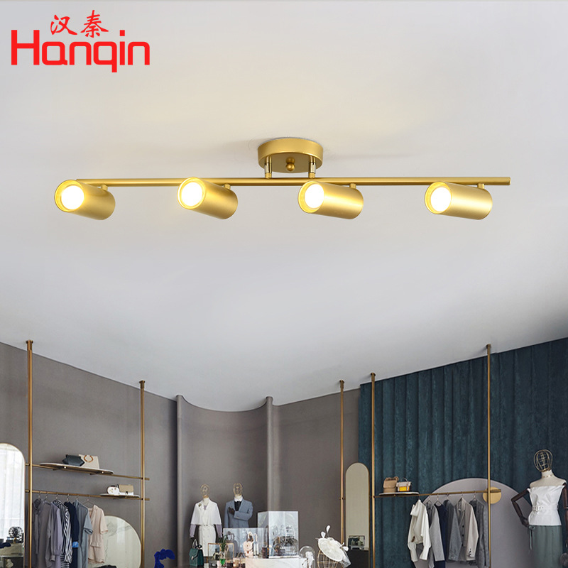 Nordic spotlight led track household a living room Simplicity Ming Zhuang Light rail couture Cloakroom Ceiling lamps and lanterns