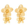Fashionable fresh earrings, European style, flowered
