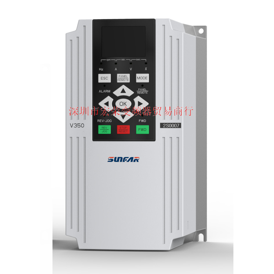 SUNFAR变频器V350-2S0007 单相220V 0.75KW