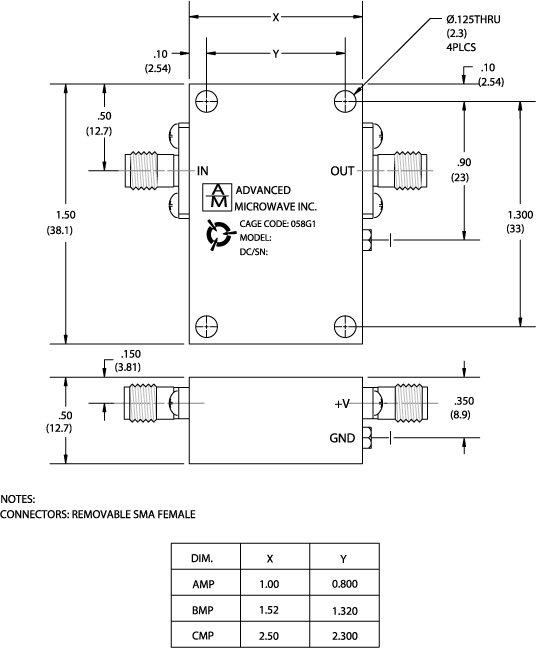 Anaren衰减器100N1AF