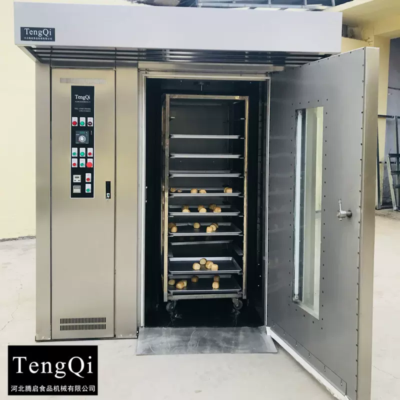 可加工定制旋转烤炉 根据场地烘焙房设计尺寸热风旋转烤炉