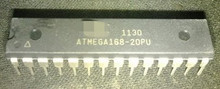 单片机ATMEGA168-20PU MCU 8BIT 16KB FLASH 28DIP正品原装