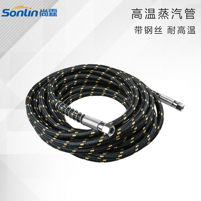 high pressure steel wire Steam pipe household electrical appliances air conditioner heat insulation Heat pipe 230 Temperature silicon tube Support for custom
