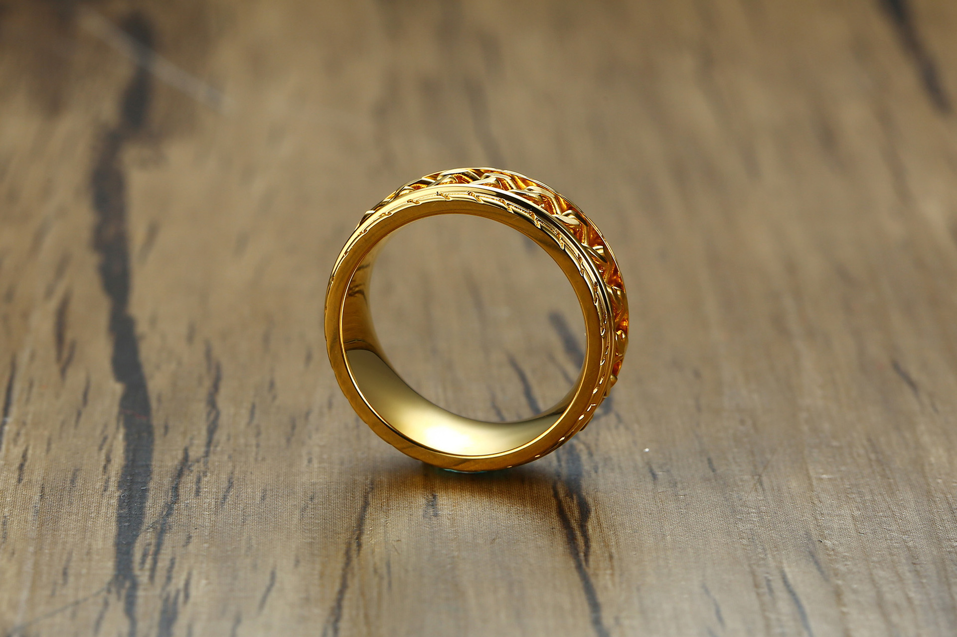 Fashion Geometric Stainless Steel Rings Plating Stainless Steel Rings