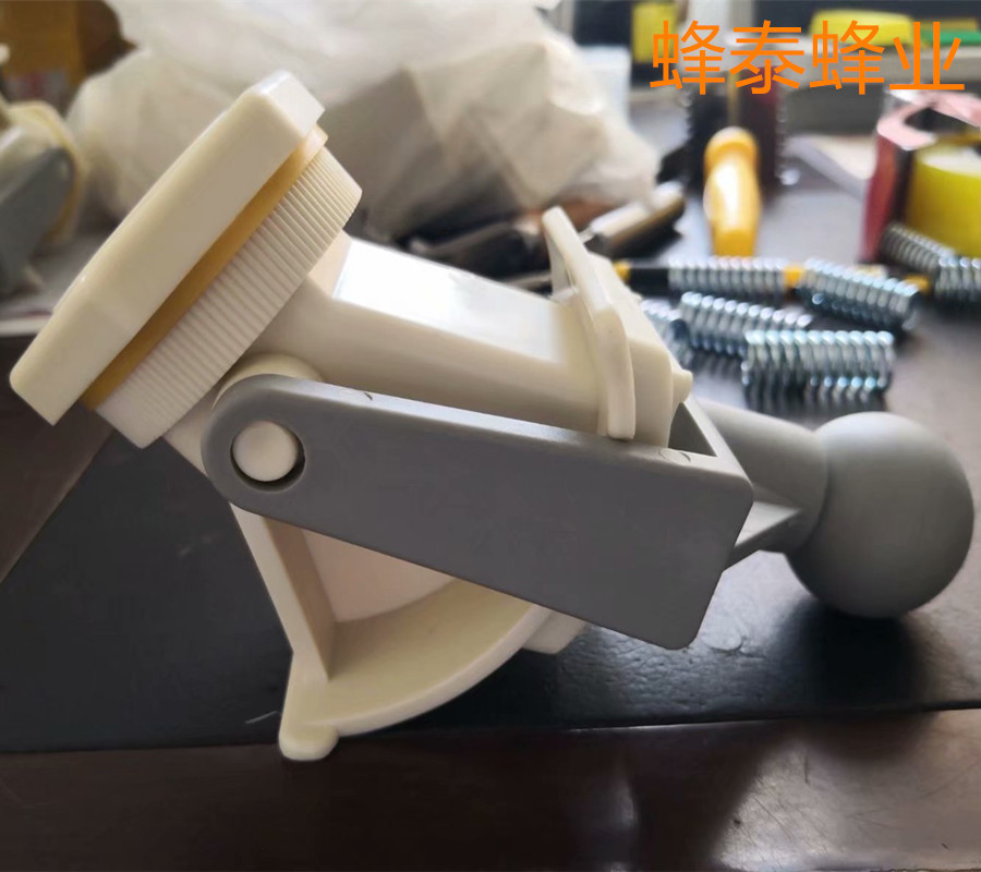 摇蜜机塑料流蜜口出口型出蜜口塑料出蜜口摇蜜机专用流蜜阀门