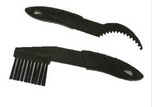 Набор щеток для Clean цепи велосипеда, пластик-сталь, 25.5×6×3.2 см, многощерочный (синий/красный)