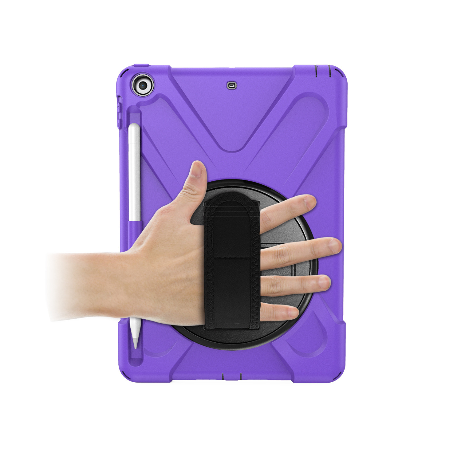 ipad 2017 带笔紫色背面手带单图2 副本.jpg