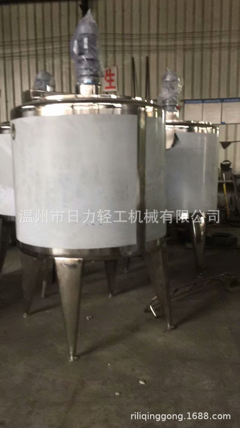 不锈钢控温电加热搅拌罐 真空搅拌罐电加热冷热缸 电加热调配罐