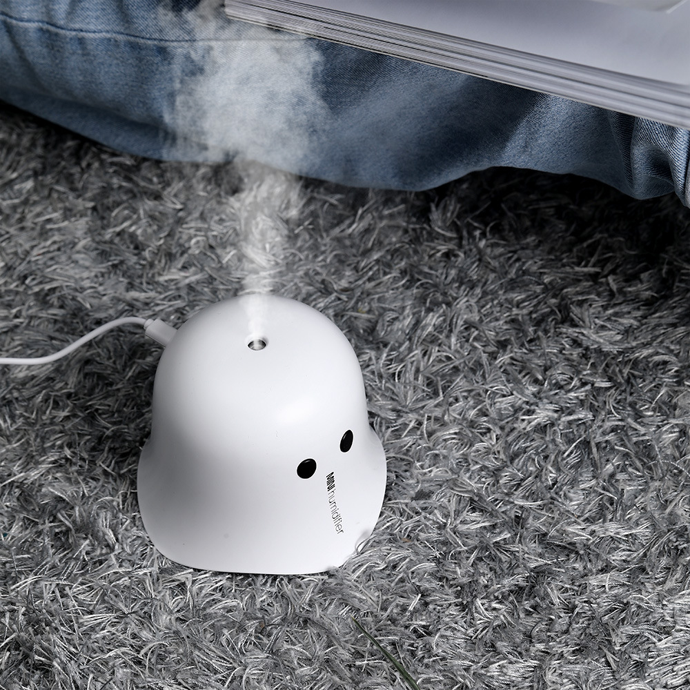 跨境新款迷你usb加濕器 家用車載溫馨夜燈靜音辦公桌面USB加濕器