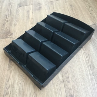 专业供应四分格托盘  ABS/PP/PC亚克力厚板吸塑/塑料外壳纹路
