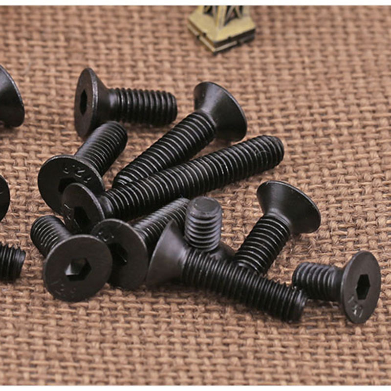 供应沉头内六花螺丝 沉头内六角螺丝钉 平头内六角螺钉平杯螺丝