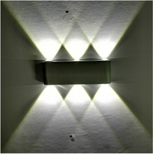 LED铝材背景壁灯简约走廊过道装饰灯酒店卧室方形床头灯厂家直销