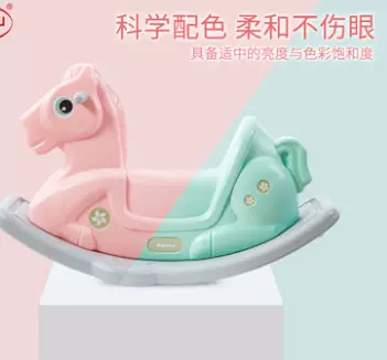 儿童摇马玩具婴儿摇摇马大号加厚安全婴儿周岁礼物