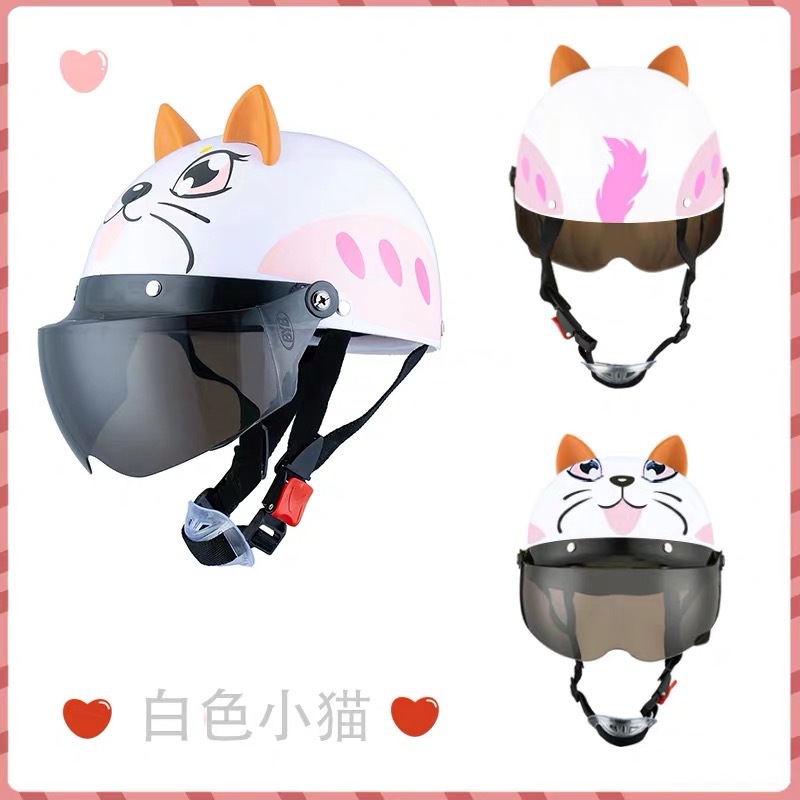 여름 스타일 - 흰 고양이