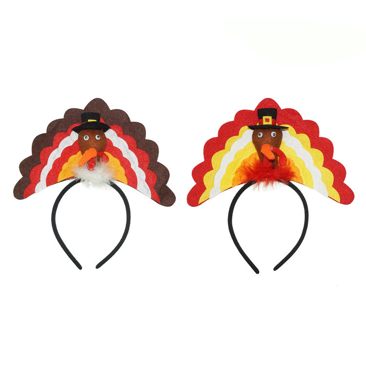Thanksgiving Turkey Headband 1
