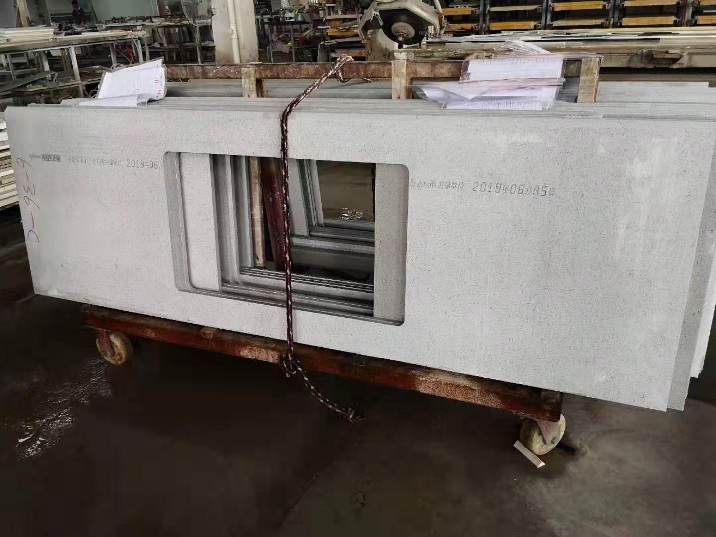 大理石切割视觉定位   大理石磨边视觉定位  大理石头机器人定位