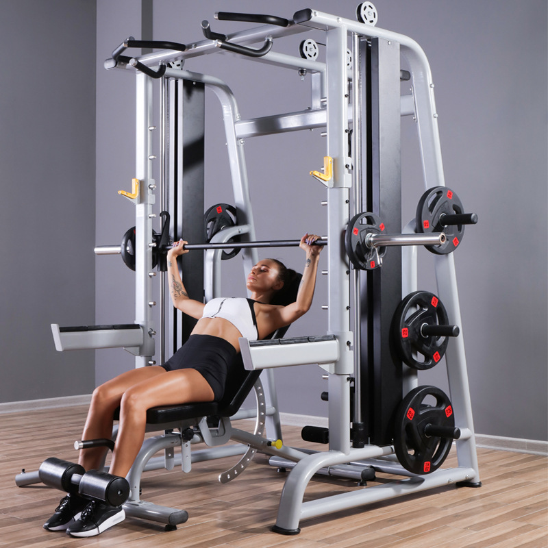 Smith máquina pórtico equipo de la aptitud comercial gran equipo de entrenamiento integral traje combinación hogar Squat rack