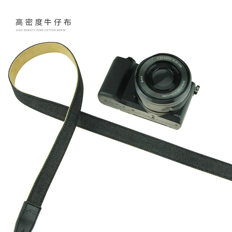 Correa DE LA CÁMARA SLR correa de hombro micro sola cuerda colgante simple retro artístico Polaroid colgante cuello adecuado para Sony