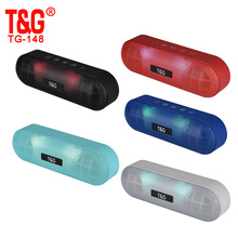跨境电商专供TG148无线蓝牙音箱LED彩灯药丸胶囊音响药片pulse3