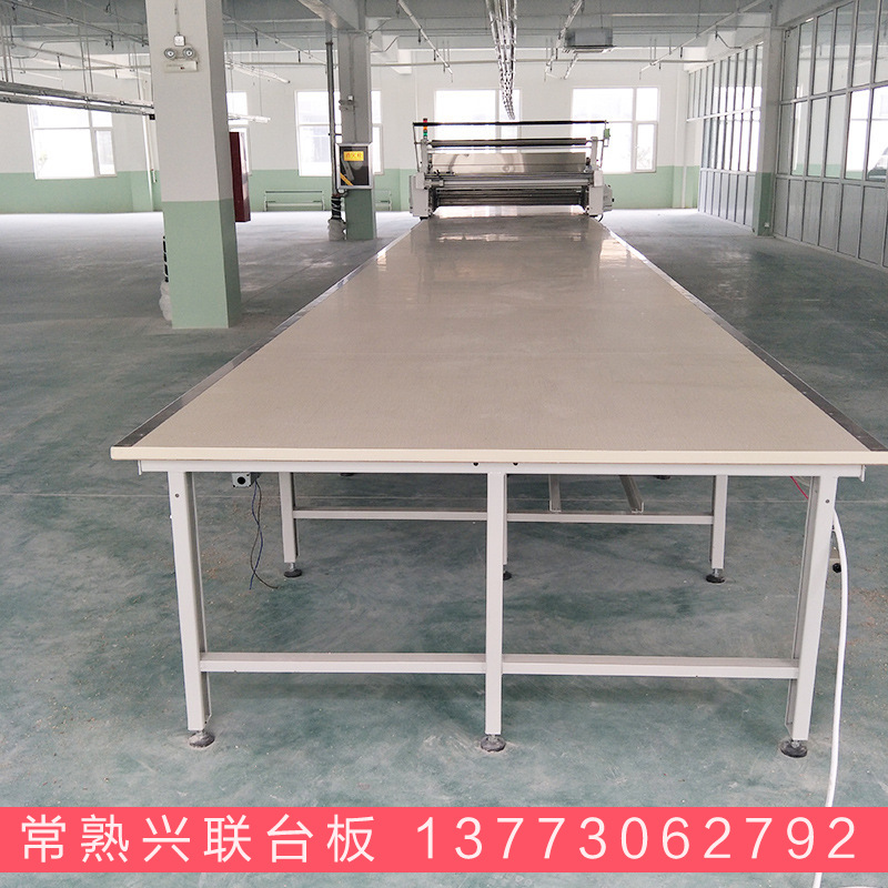 拉布机全自动 台板铺布台裁床裁剪台美耐板 可与各品牌拉布机匹配