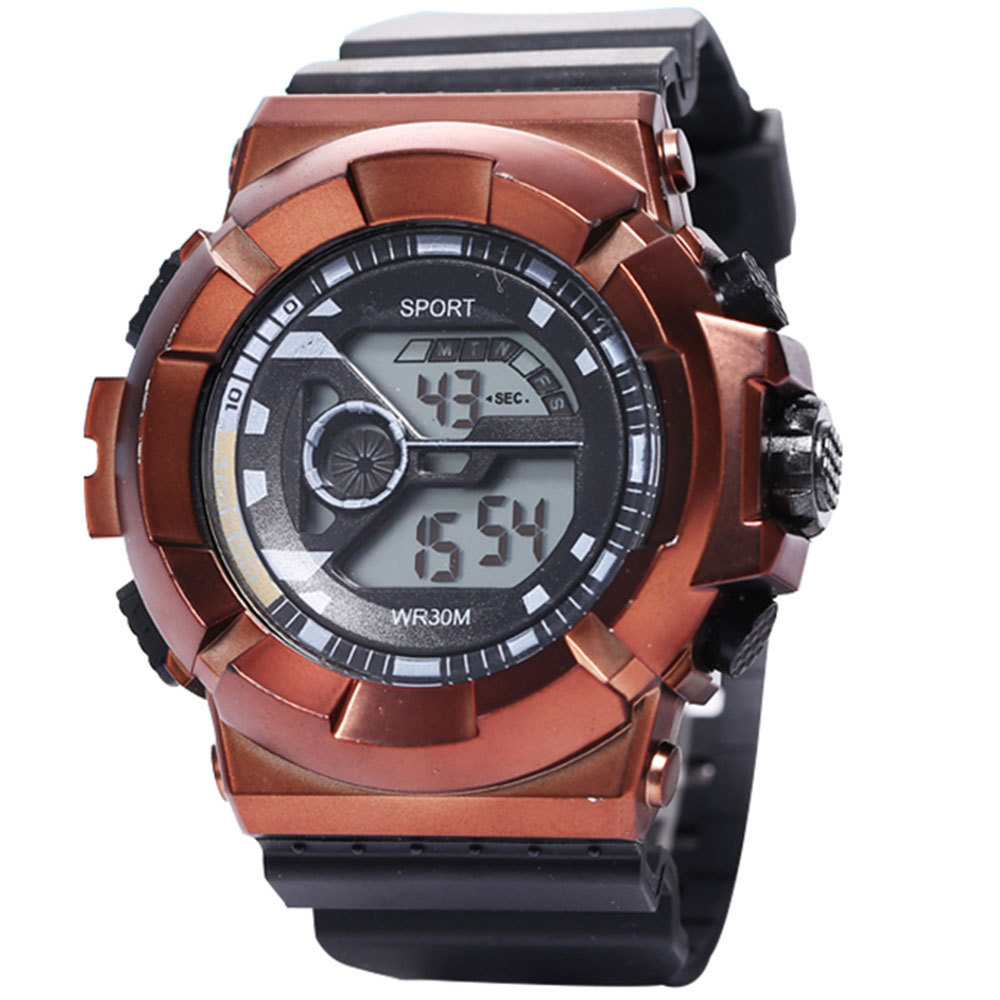 New Fashion Watch Multifunctional Waterproof Sports Watch Student Led Electronic Watch display picture 1