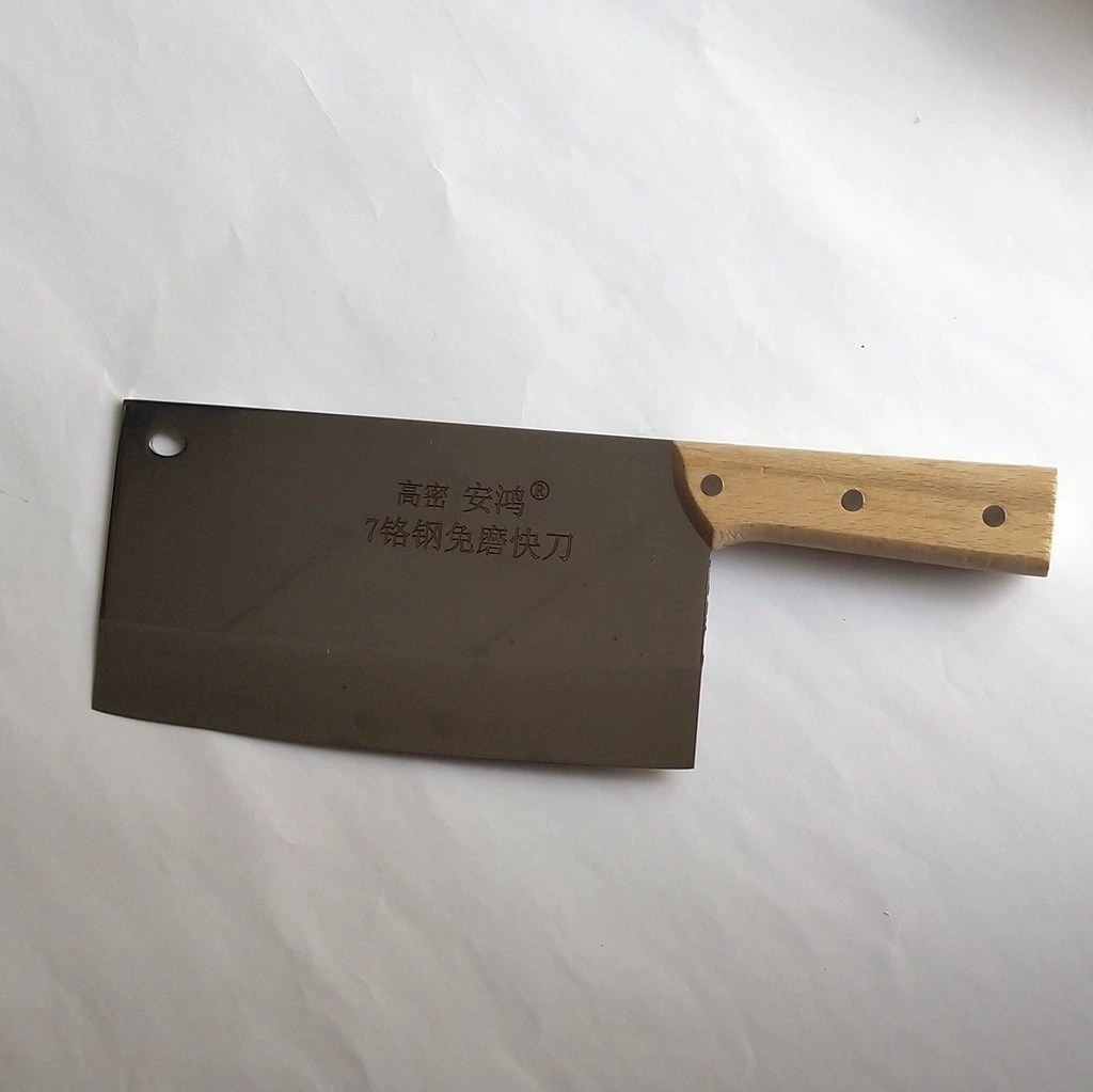 Бытовой кухонный нож для шеф-повара Острый кухонный нож из нержавеющей стали без шлифовки