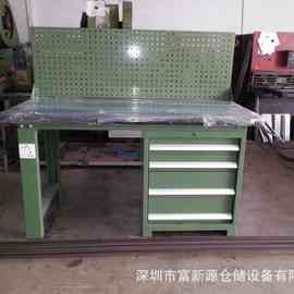 四抽落地柜工具桌价格 重型工具桌生产厂家 移动式工具桌图片
