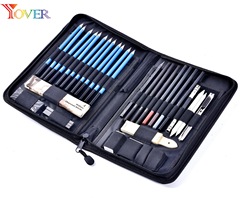 Cross-border 40-Piece Sketch Pencil Set Professional Sketching Drawing Art Supplies Sketch Set Lead Customization