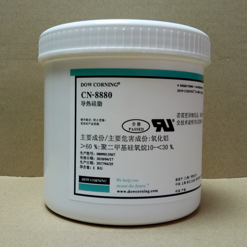 道康宁CN-8880导热硅脂LED灯具散热膏电脑硅胶CPU显卡导热膏白色