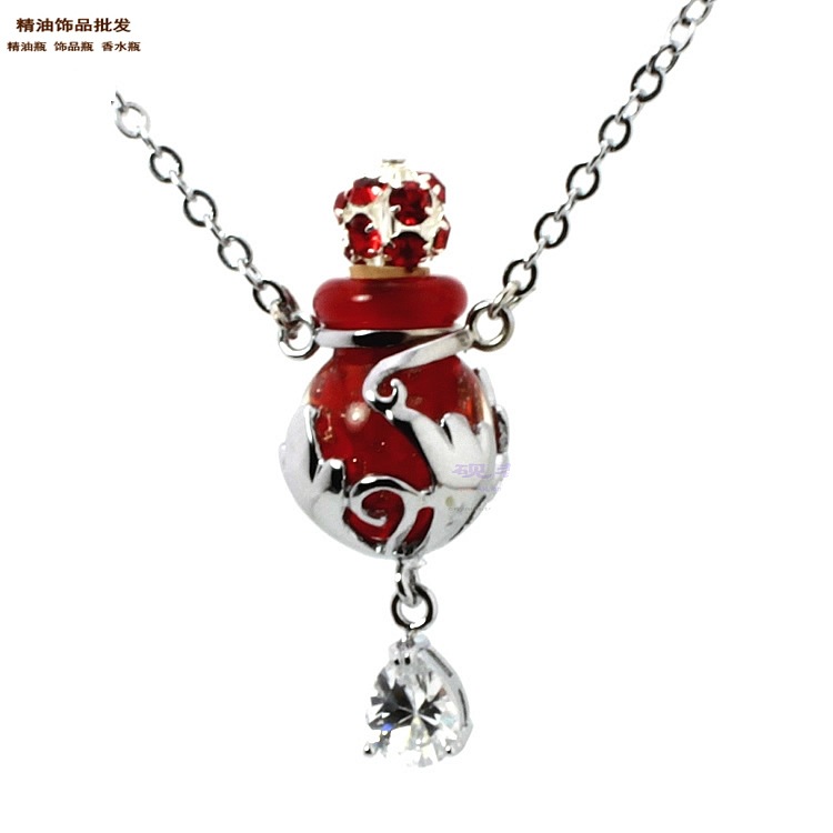 中国精油饰品网大红色流星花园项链吊坠1.jpg