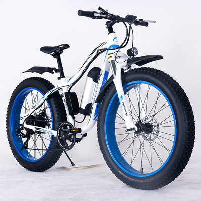 Manufacturer's export 26 Electric Bicycle 36V/48V Snowmobile Sandy beach Mountain Bicycle Lithium Bicycle