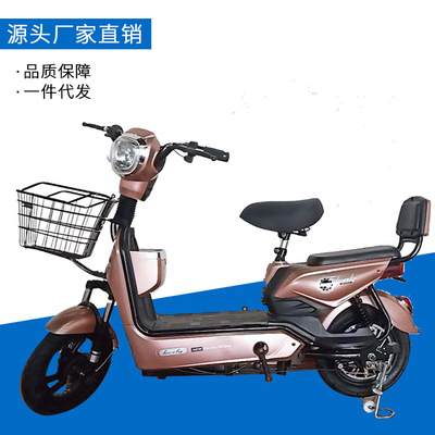 厂家现车批发48v电动自行车 新款迷你成人轻便双轮踏板电瓶车